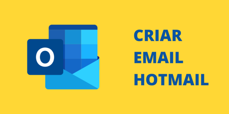 criar email hotmail